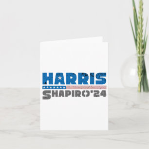 2024 Amerikaanse vlag 80s Kamala Harris Kaart