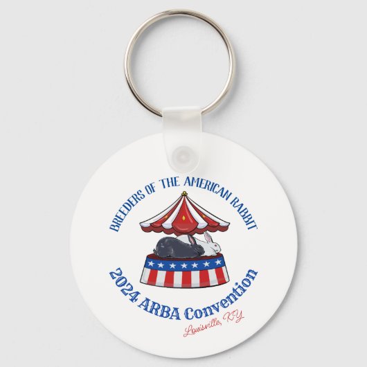 2024 ARBA-verdrag BARNSC-sleutelhanger Sleutelhanger (Voorkant)