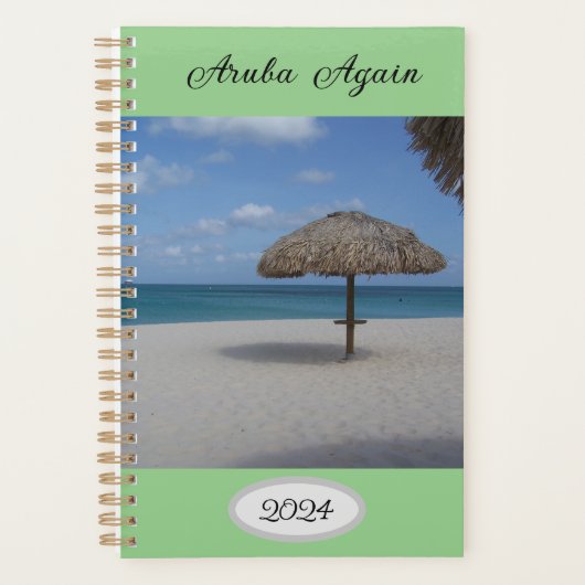 2024 Aruba de nouveau planificateur de couverture  (Devant)