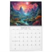 2024 Beaux paysages 3 Calendrier (Feb 2027)