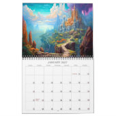 2024 Beaux paysages 3 Calendrier (Jan 2027)
