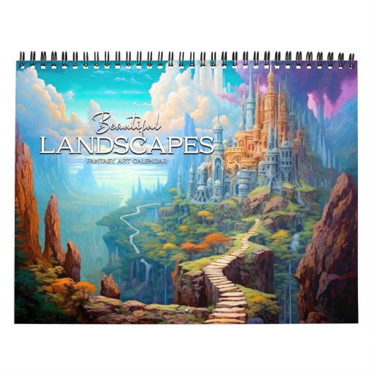 2024 Beaux paysages 3 Calendrier (Protection)