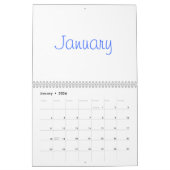 2024 Blanco Agenda Met Feestdagen Kalender (Jan 2026)