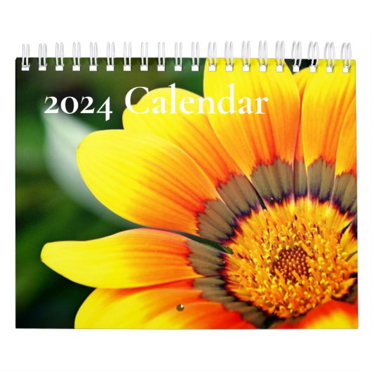2024 Bloemenkalender Kalender (Hoes)