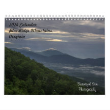 2024 Blue Ridge Mountains Kalender