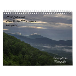 2024 Blue Ridge Mountains Kalender