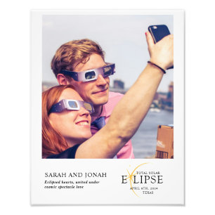 2024 Cadeaux photo total Éclipse solaire Couples