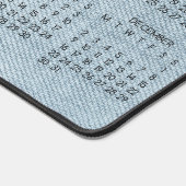 2024 Calendrier Blue Denim Photo (Coin)