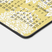 2024 Calendrier Damask Flax Simple couleur complèt (Coin)