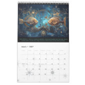 2024 Calendrier de Steampunk Astrologie Signes zod (Mar 2027)