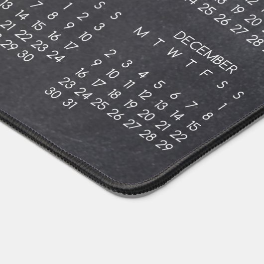 2024 Calendrier Enseignant Blank Chalkboard Design (Coin)