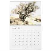 2024 Calendrier nouvel an Planificateur art et des (Jan 2026)