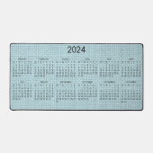 2024 Calendrier Rustique Burlap Image N'importe qu (Recto)