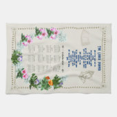 2024 Calendrier Serviette La Prière du Seigneur (Horizontal)