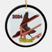2024 Ceramic Circle Ornament Walker (Voorkant)
