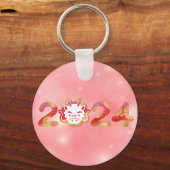 2024, Chinees Nieuwjaar, Draak Sleutelhanger (Voorkant)