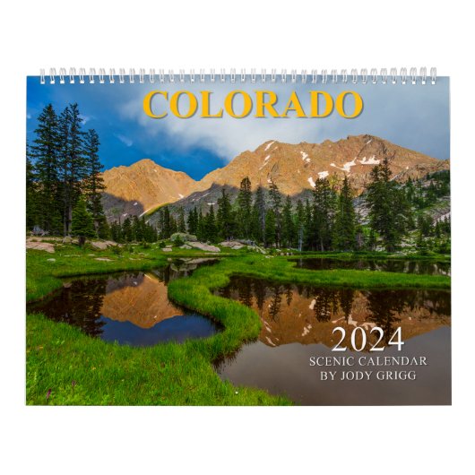 2024 Colorado Schilderachtig Kalender (Hoes)
