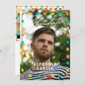 2024 Colorful Mexican Graduation Faire-part (Devant / Derrière)