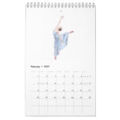2024 Dans kunstkalender Kalender (Feb 2027)