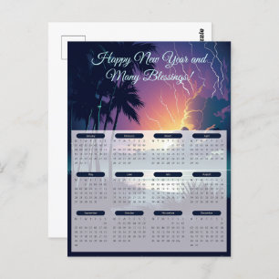 2024 Donder & Bliksem Kalender Briefkaart