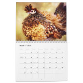 2024 Dreamy Chickens Fantasy Kunstkalender Kalender (Mar 2026)