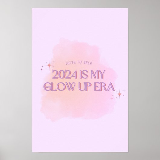 2024 est mon étincelle Poster (Devant)