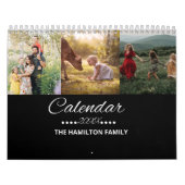 2024 Familie aangepaste fotokalender Kalender (Hoes)