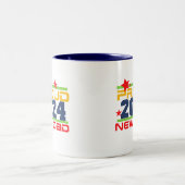 2024 Fier nouveau papa Mug (Centre)