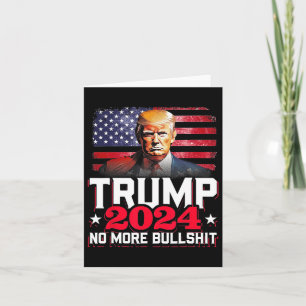 2024 Geen Bull America Flag meer Kaart