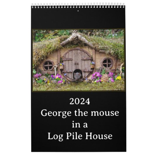 -2024- George la souris - calendrier du village so (Protection)