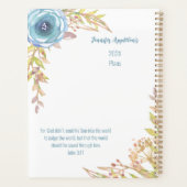 2024 Gepersonaliseerd | Schrift | WATERVERF Planner (Achterkant)