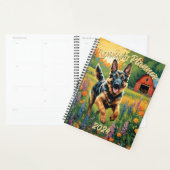 2024 gepersonaliseerde Duitse Herder Planner (Display)