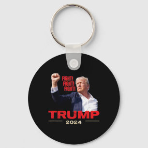 2024 Gevecht Gevecht 13 juli Trump Rally Sleutelhanger
