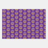 2024 Grote Zuster Tijger Liefde Harten Inpakpapier Vel (Voorkant 2)