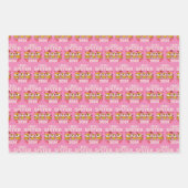 2024 Grote Zuster Tijger Liefde Harten Inpakpapier Vel (Voorkant)