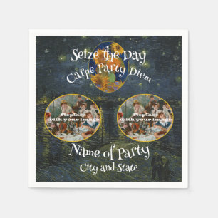 2024 High School Reünie Verjaardag Vakantie Cruise Servet