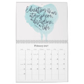 2024 Homeschool Life Calendrier des devis originau (Feb 2027)