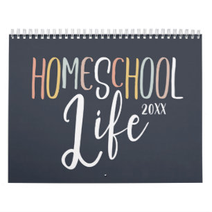 2024 Homeschool Life Calendrier des devis originau