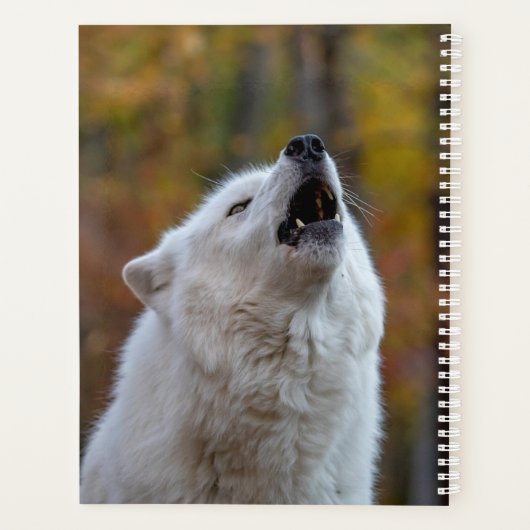 2024 Howling Wolf Planner (Achterkant)