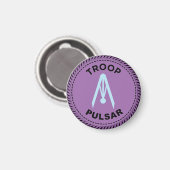 2024 IGGPPCamp Troop Pride Compass Magnet Magneet (Voorkant / Achterkant)