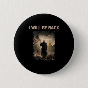 2024 Ik kom terug (op rug) Ronde Button 5,7 Cm