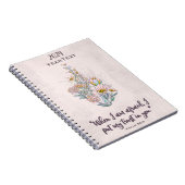 2024 Jaar Tekst Notitieboek Psalm 56:3 (Rechterzijde)