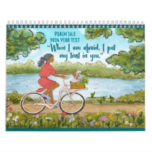 2024 Jaar Tekst PS 56:3 Kalender