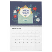 2024 Jaar Tekstkalender Kalender (Feb 2026)