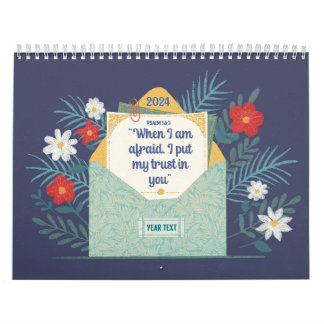 2024 Jaar Tekstkalender Kalender