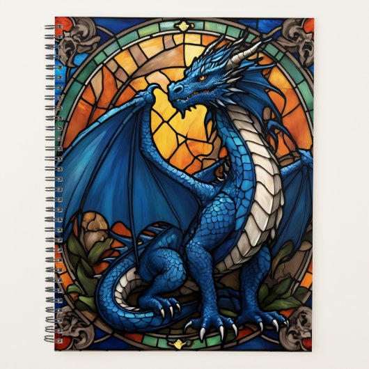 2024 Jaar van Blue Dragon Planner (Voorkant)