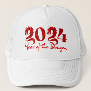 2024 JAAR VAN DE DRAGON RODE TRUCKER PET