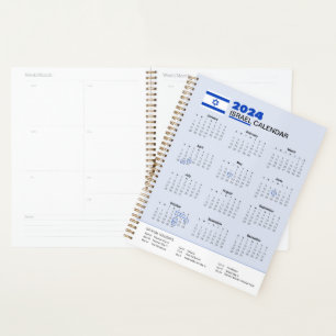 2024 Joodse Evenementenplanner מתכנןולח ש נ ה Planner