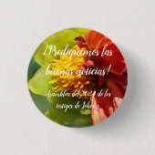 2024 JW asamblea Prediquemos dalia Ronde Button 3,2 Cm (Voorkant)