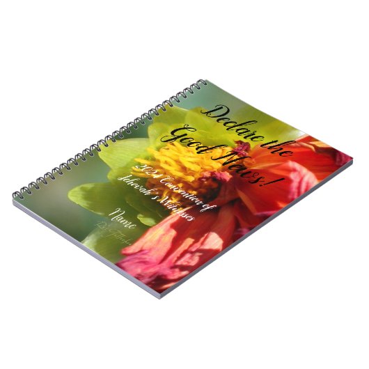 2024 JW Declare the Good News and name  Notitieboek (Linkerzijde)